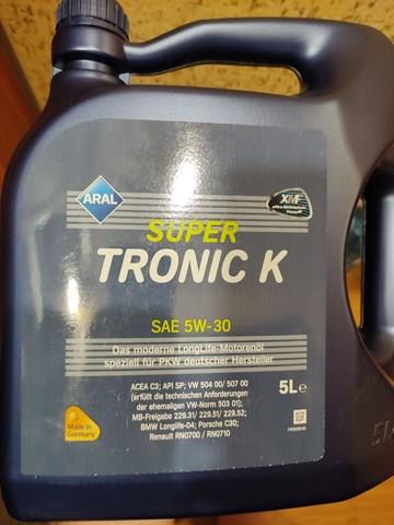 Масло моторное ARAL 5W30SUTRK5L
