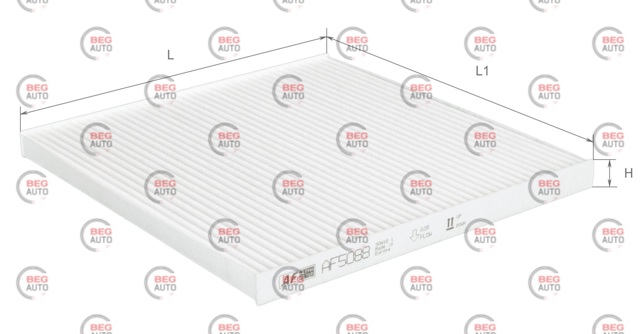 AF5088 Alpha Filter Внутрисалонный фильтр