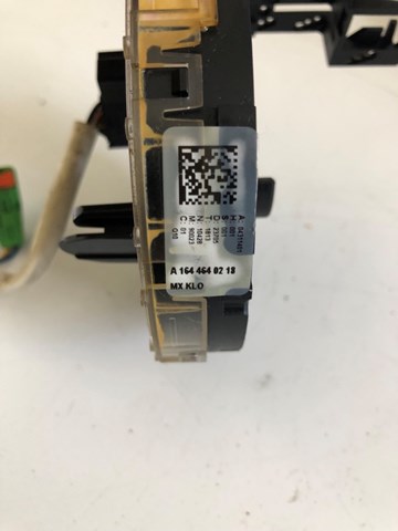 A1644640218 Mercedes Anel AIRBAG de contato, cabo plano do volante