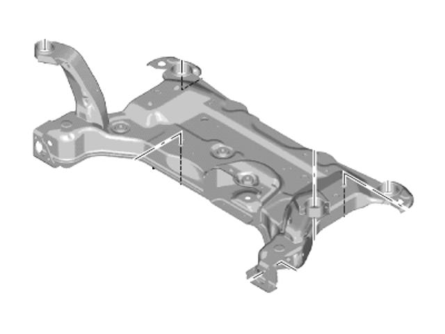  Подрамник передний Ford C-MAX 