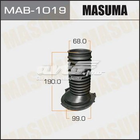 MAB1019 Masuma Пыльник стойки передней