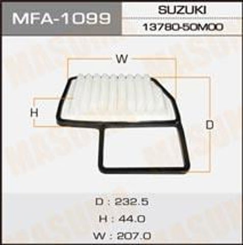 Элемент воздушного фильтра Masuma MFA1099 цена, от 13.89 USD