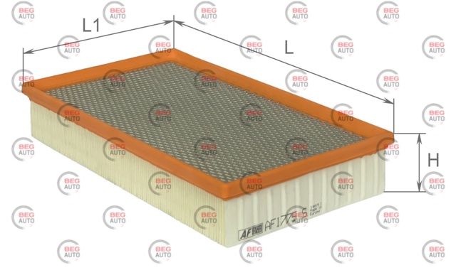 Элемент воздушного фильтра Alpha Filter AF1775S цена, от 5.11 USD