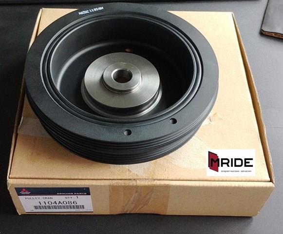 1104A086 MITSUBISHI Polea de cigüeñal original y equivalente