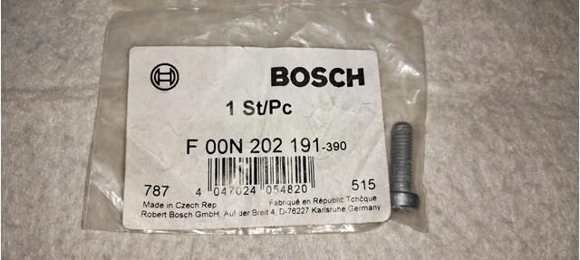 Болт F00N202191 BOSCH