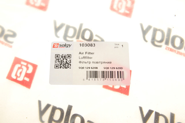 Элемент воздушного фильтра Solgy 103083 цена, от 5.06 USD