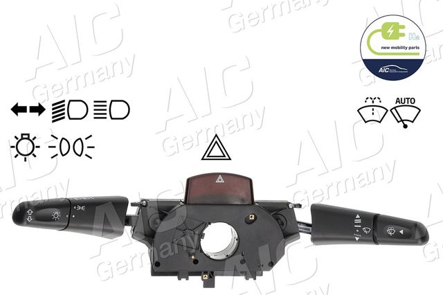 53004 AIC comutador instalado na coluna da direção, montado