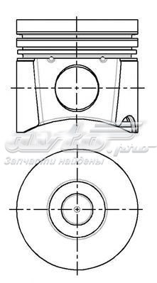 WG1145239 Поршня, 2-й ремонт (+0,50) WILMINK GROUP WG1145239