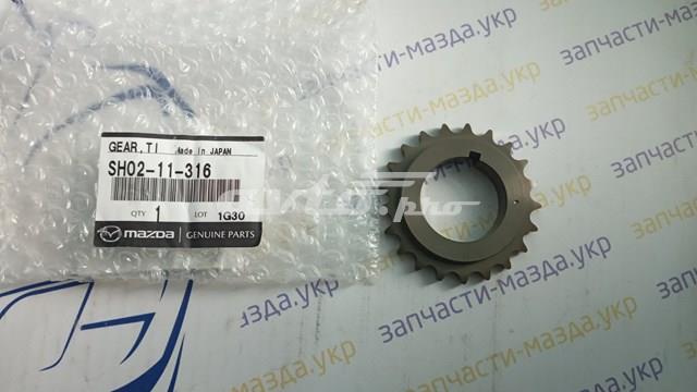 Engrenagem de cadeia da roda dentada de acionamento de cambota de motor para Mazda 3 (BM, BN)