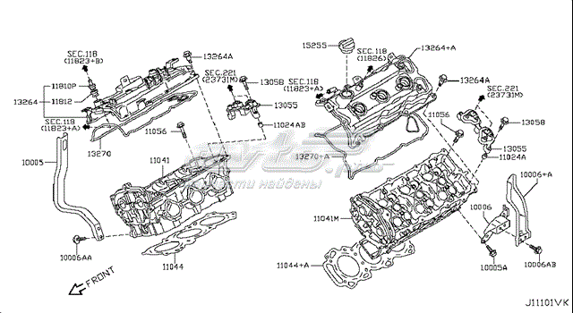 13264JK00B Nissan/Infiniti 