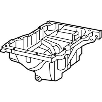 68249488AD Chrysler panela de óleo de cárter do motor