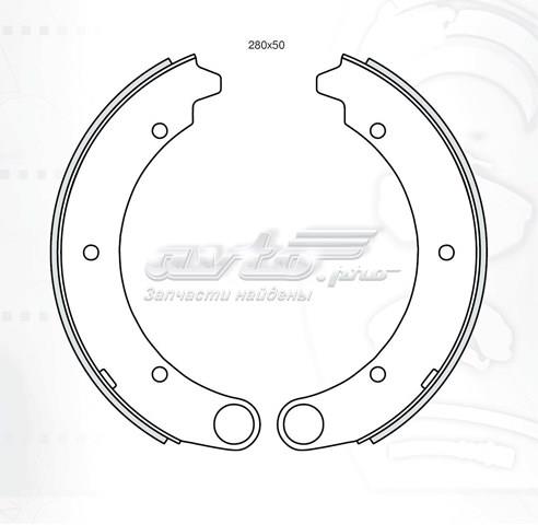 Барабанные колодки Raiso RB2435