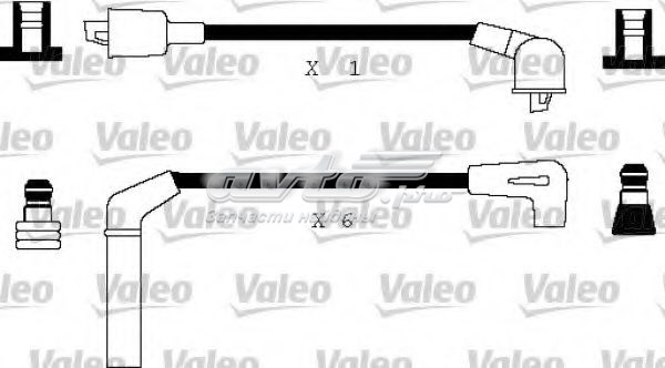 Cables de alta tensión, juego 346169 VALEO