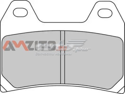 Передние тормозные колодки FDB2042P Ferodo