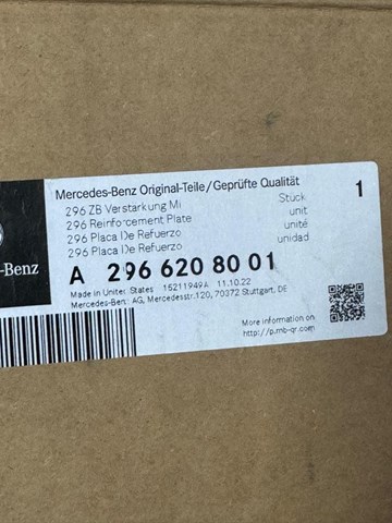  Mercedes A2966208001 цена, от 225.73 USD