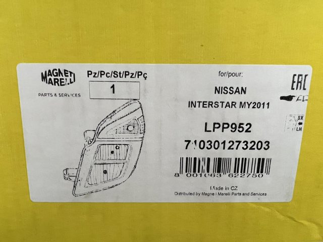 LPP952 Magneti Marelli Фара