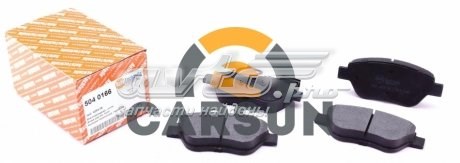 Колодки тормозные передние дисковые AUTOTECHTEILE 5040166