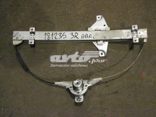 Механизм стеклоподъемника двери задней правой 96541662 General Motors