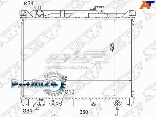 Радиатор SK00041 SAT
