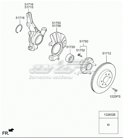  51715H8000 Hyundai/Kia