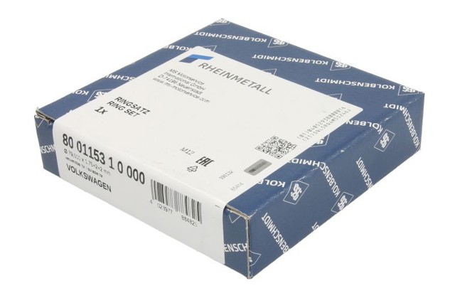 800115310000 Kolbenschmidt Поршневые кольца на 1 цилиндр, STD