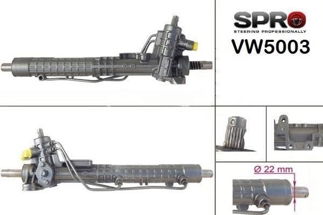 Реечный рулевой механизм MSG VW203R цена, от 169.71 USD