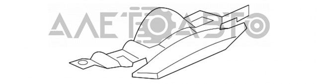 Насадка на глушитель FA1Z17F827B Ford