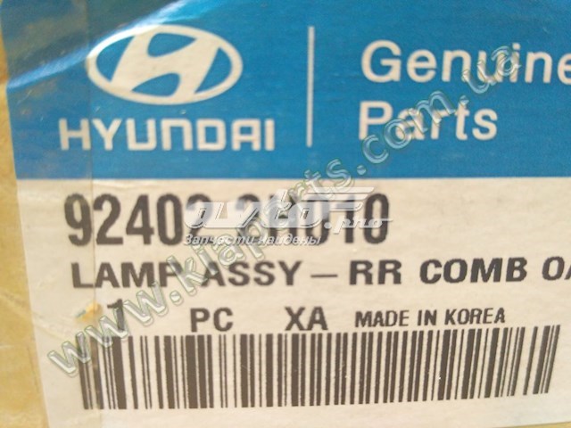 924022H010 Hyundai/Kia lanterna traseira direita externa