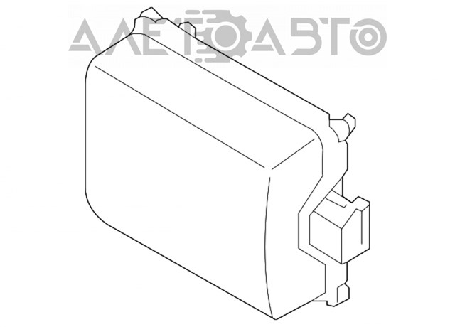 Купить 8638A114 Mitsubishi Радарный датчик дистанции