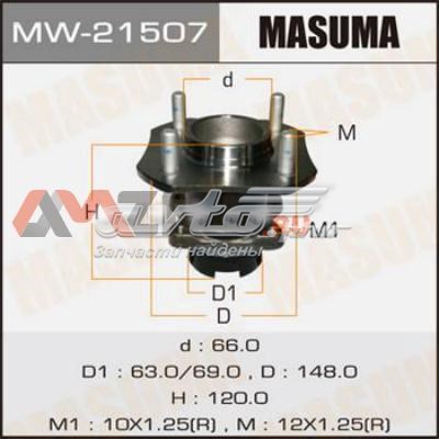 MW21507 Masuma cubo traseiro