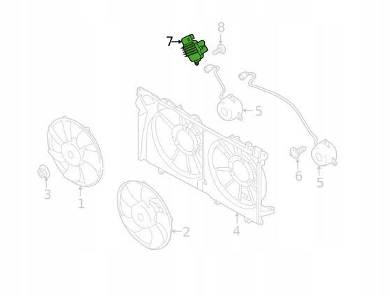  Регулятор оборотов вентилятора Subaru OUTBACK 