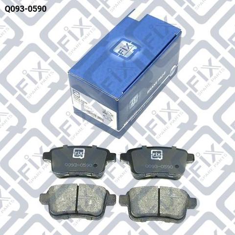 Задние дисковые колодки Q-fix Q0930590