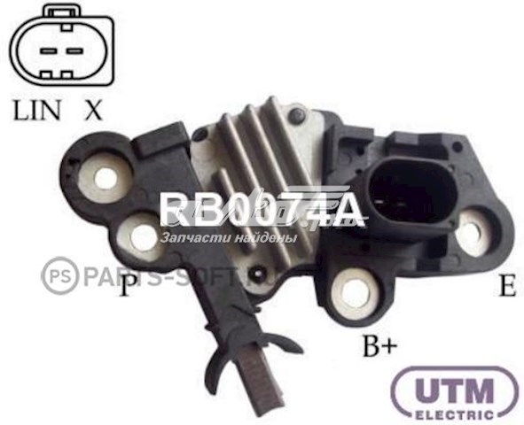 RB0074A UTM Реле-регулятор напряжения