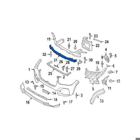 PBM04525A Signeda Балка бампера переднего