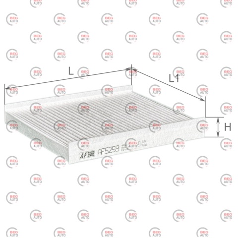  Alpha Filter AF5259 цена, от 3.16 USD