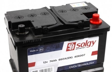 406007 Solgy bateria recarregável (pilha)