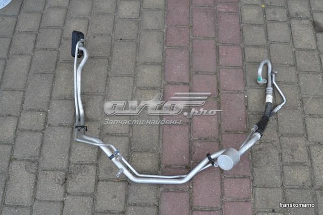 6460ER Peugeot/Citroen Трубка кондиционера от компрессора к радиатору