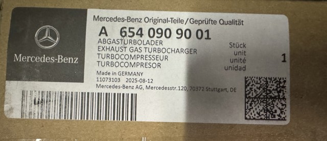  A6540909001 Mercedes