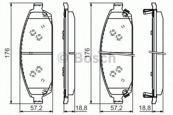 Колодки Bosch 986494370 цена, от 32.79 USD