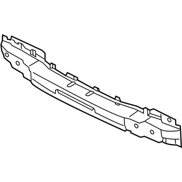 86631C2700 Hyundai/Kia Швеллер заднего бампера