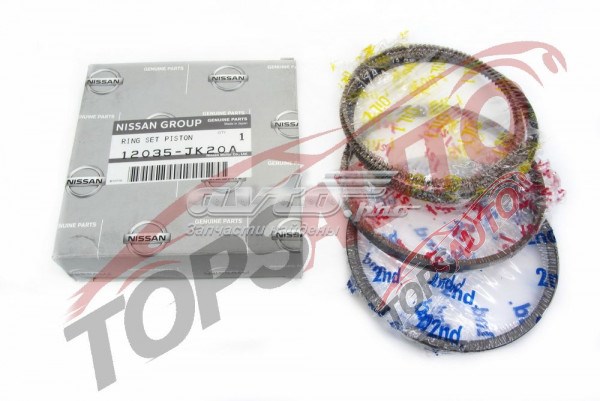 Kit de anéis de pistão de motor, 1ª reparação ( + 0,25) para Infiniti FX35 