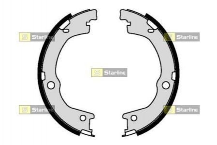 Купить BC09460 Starline Колодки ручника/стояночного тормоза