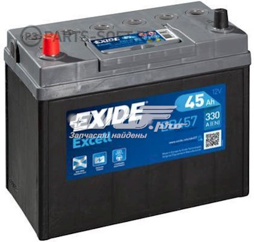 Купить Аккумулятор Exide 45 А/ч (EB457)