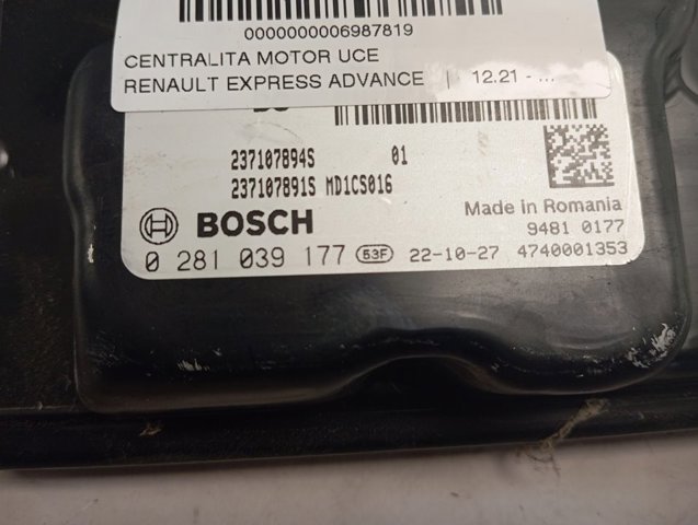 Купить 0281039177 Renault (RVI) 