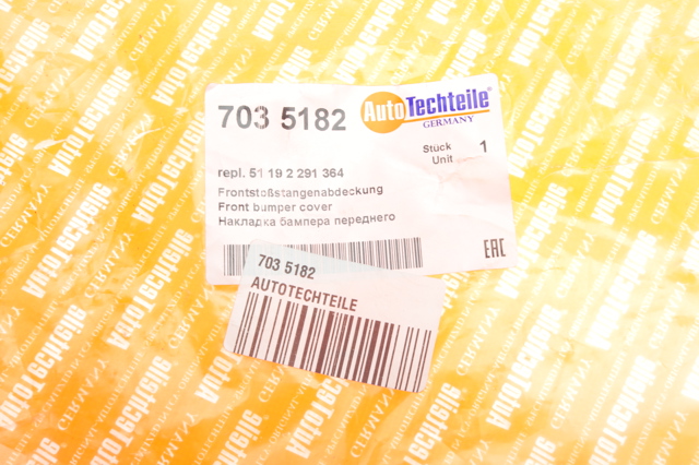 Спойлер переднего бампера Autotechteile 7035182 цена, от 35.20 USD