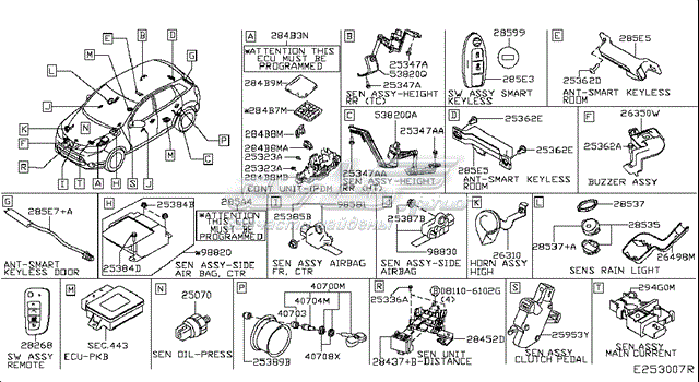  282684CB0B Nissan