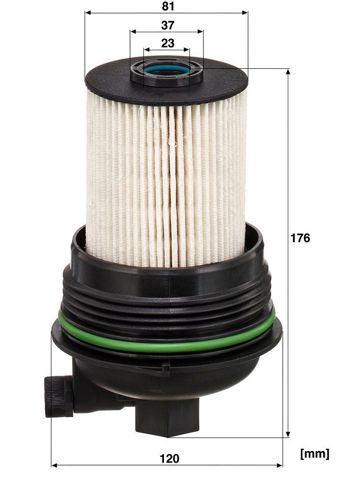 PU9014 Mann-Filter Фильтр топлива