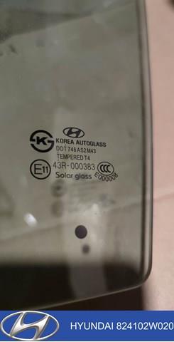 824102W020 Hyundai/Kia Стекло двери передней левой