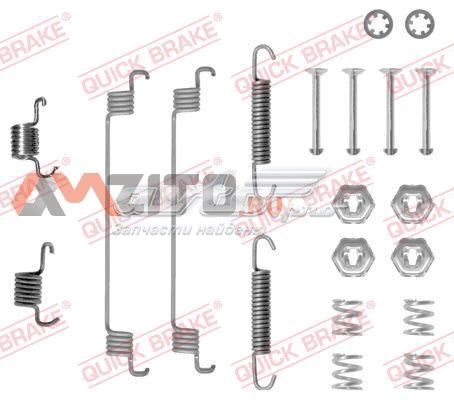 105-0651 Quick Brake kit de montagem das sapatas traseiras de tambor