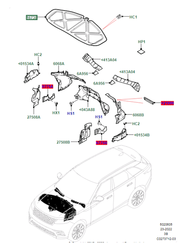 Купить LR091611 Land Rover 